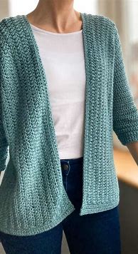 Image result for Free Crochet Cardigan Sweater Patterns