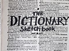 Image result for Dictionary Drawing