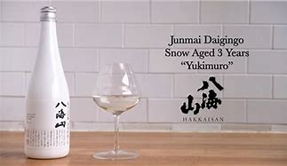 Image result for Hakkaisan Rice Junmai Ginjo Yukimuro Snow Aged 3 Years
