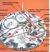 Image result for Parts of a Watch Movement