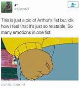 Image result for Arthur Fist Meme
