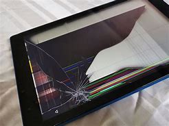 Image result for A Broken Tablet Screen