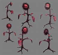 Image result for Spooky Flower Drawings