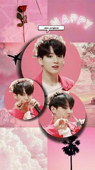 Image result for Aesthetic Wallpaper Laptop BTS Pink