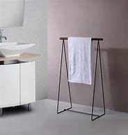 Image result for Freestanding Bath Towel Holder
