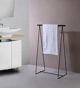 Image result for Free Standing Towel Racks for Small Bathrooms