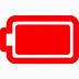 Image result for Red Battery Icon