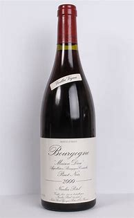 Image result for Nicolas Potel Bourgogne Vieilles Vignes