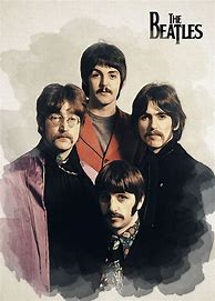 Image result for Beatles Retro Poster