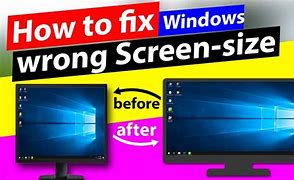 Image result for Fix Screen Size