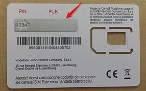 Image result for Vodafone Sim PUK Code Unlock
