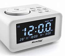 Image result for White Alarm Clock Radio