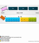 Image result for Gatornationals Seating-Chart