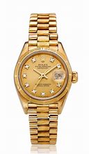 Image result for Ladies 18K Gold Rolex Watch