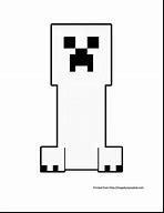 Image result for Creeper Black and White