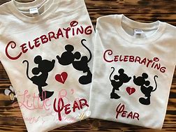 Image result for Disney Anniversary Shirt