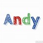 Image result for Heart with the Name Andy