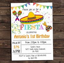 Image result for Mexican Theme Birthday Card