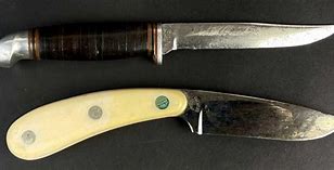 Image result for Vintage Leever Hunting Knives