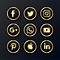 Image result for Smartphone Icon Gold