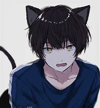 Image result for Anime White Cat Boy