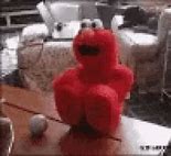 Image result for Elmo Eats Powder Meme GIF