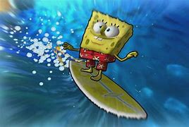 Image result for Spongebob with Waves