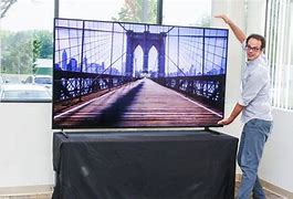 Image result for 85 Inch TV to Man