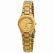 Image result for Ladies Seiko Gold Watches