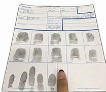 Image result for FBI Fingerprint Card Printable