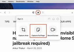 Image result for Safari Browser ScreenShot