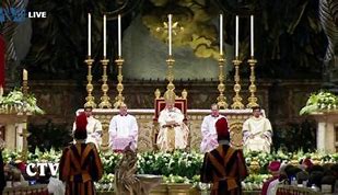 Image result for Pope Benedict Easter Vigil