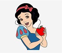 Image result for Snow White Apple Outline