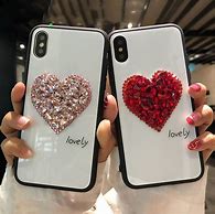 Image result for Gem Stone Phoen Case with Hearts