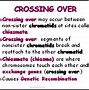 Image result for Recombination vs Crossing Over