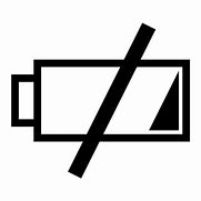 Image result for Low Battery Icon