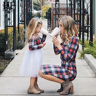 Image result for Mommy and Newborn Matching Outfits