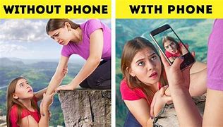 Image result for People without Cell Phone