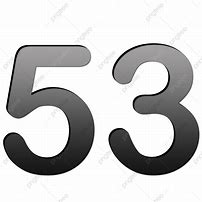 Image result for Drawing of the Number 53