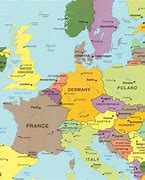 Image result for Geography Map of Modern Europe