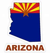 Image result for Arizona State Flag Sticker