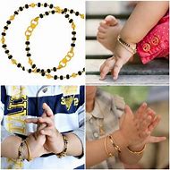 Image result for Hindu Indian Baby Girls Gold Bracelets