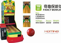 Image result for Bowling Game Machine