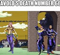 Image result for Diavolo Death Meme