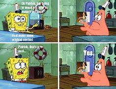 Image result for Patrick From Spongebob Meme