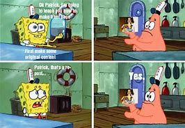 Image result for Sarcastic Spongebob Meme