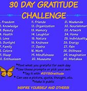 Image result for Days Inspired 30-Day Gratitude Challenge