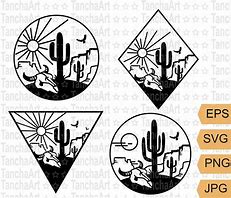 Image result for Desert Cactus SVG
