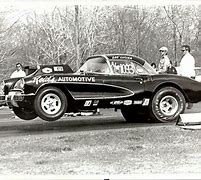 Image result for 60s Corvette Drag Cars