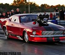 Image result for Mustang Drag Car Aerial Shot